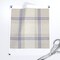 Classic Tartan Vintage Style Traditional Beige Brown Blue Soft Custom Printed Fabric by Spoonflower Various Fabrics by the Yard or Fat Quarter
